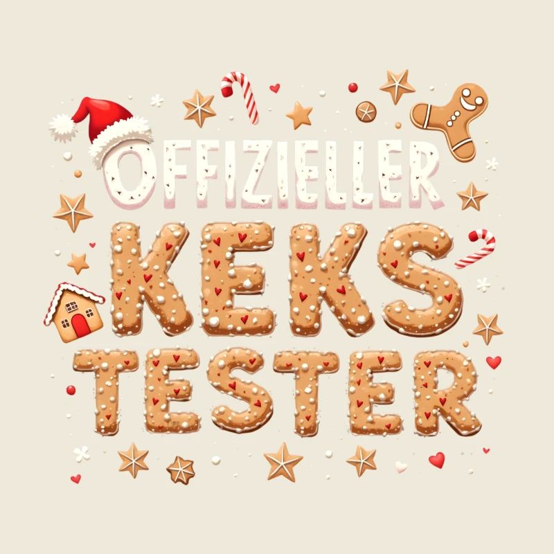 Official Cookie Tester Christmas Funny