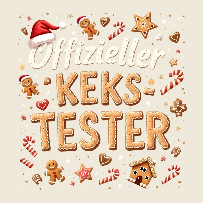 Official Cookie Tester Christmas Gingerbread