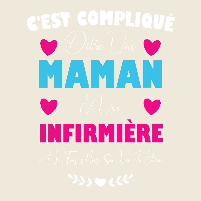 Mama und Krankenschwester