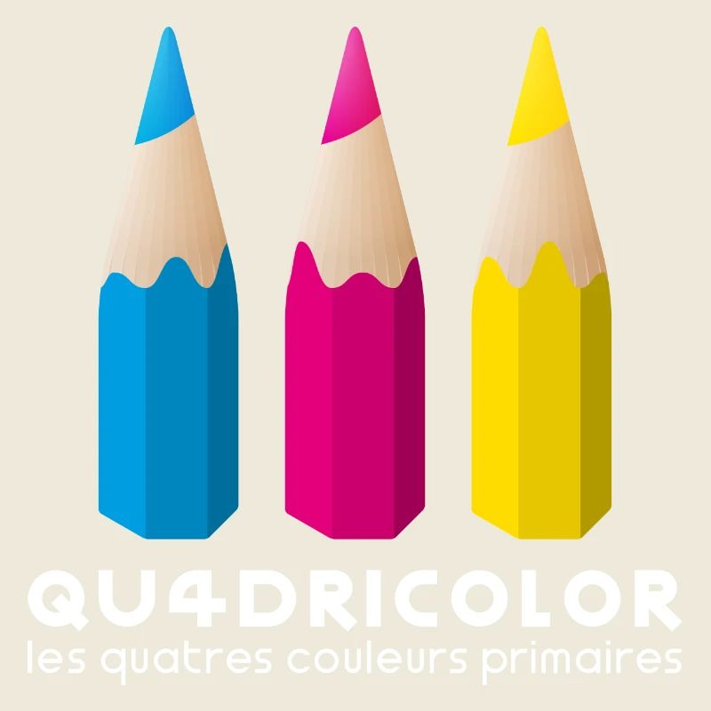 Quadricolor - Texte clair