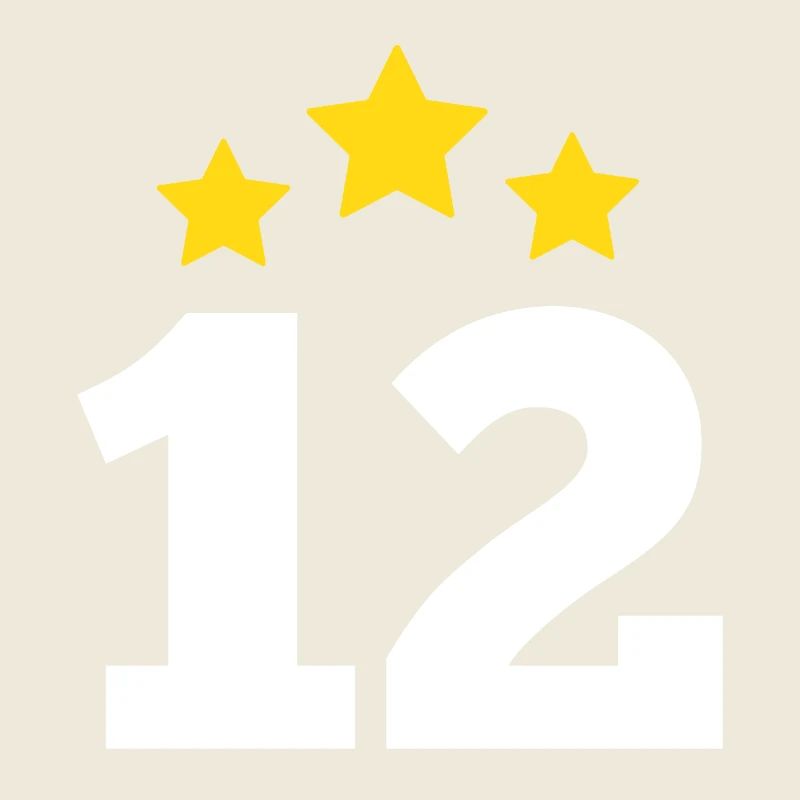 12 Year Old Star - 12th Anniversary Gift