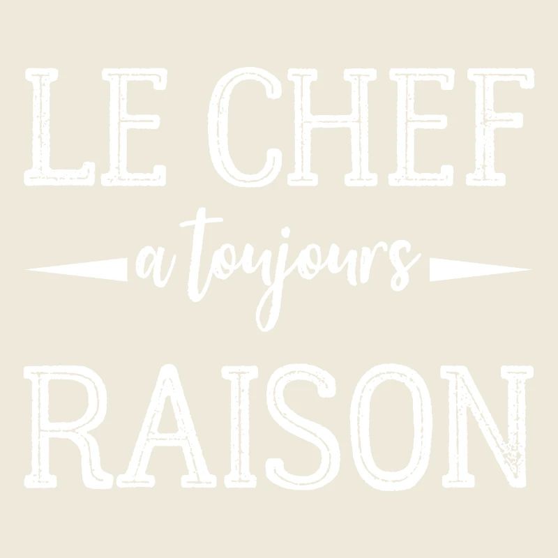 Chef is always right