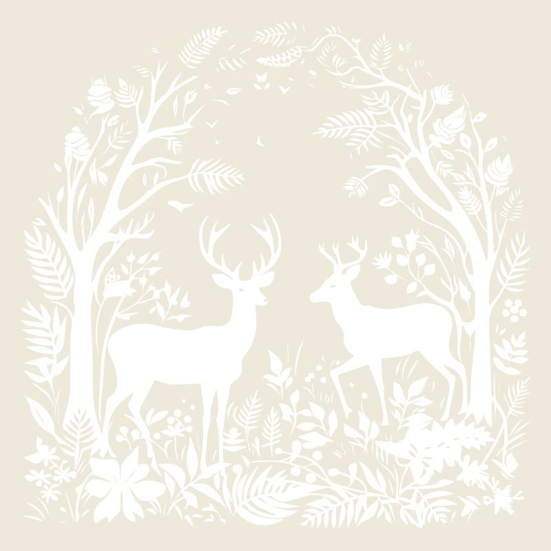 Deer Forest Nature