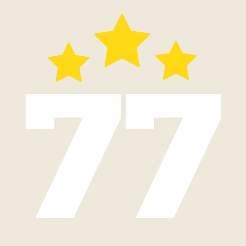 77 ans étoile - cadeau 77e anniversaire