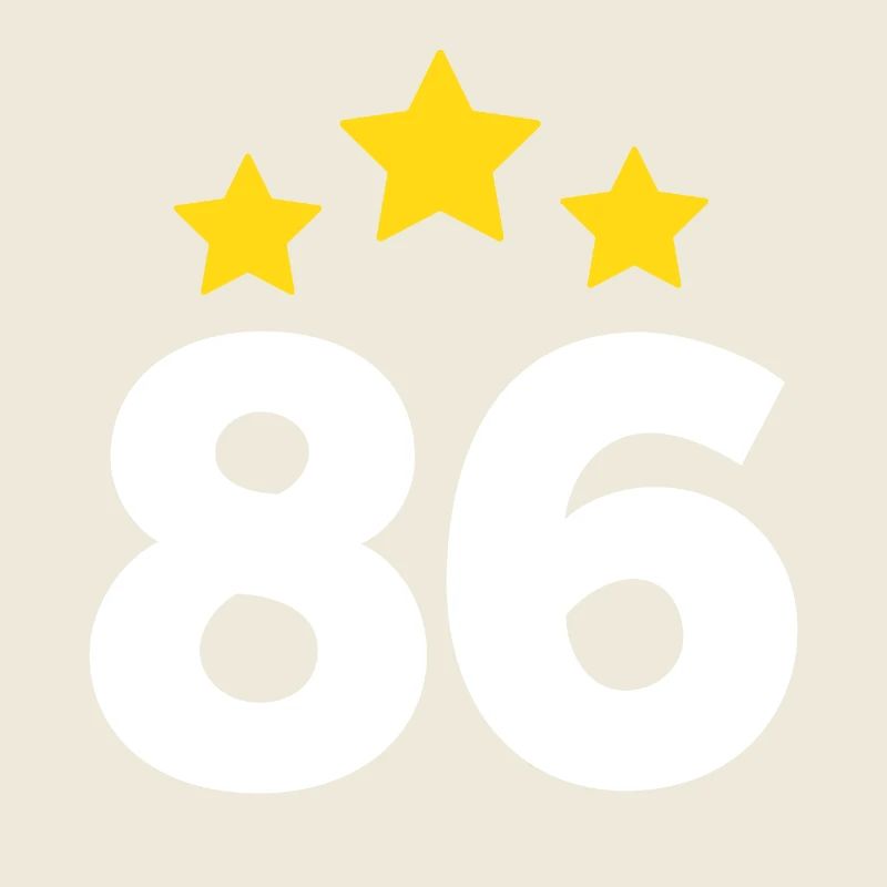 86 Years Star - 86th Anniversary Gift