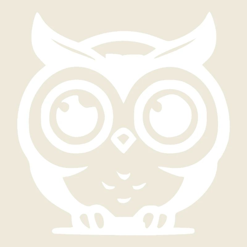 Eulen mit riesigen Augen