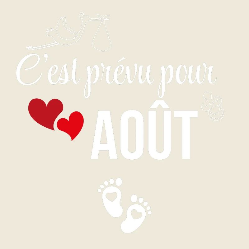 C’est prévu pour août - annonce de grossesse