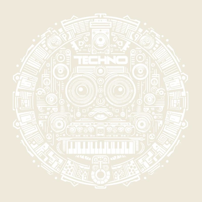 Techno Music Logo