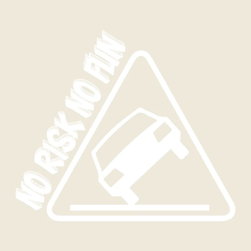 No Risk No Fun Lustig Geschenk Auto Tuning