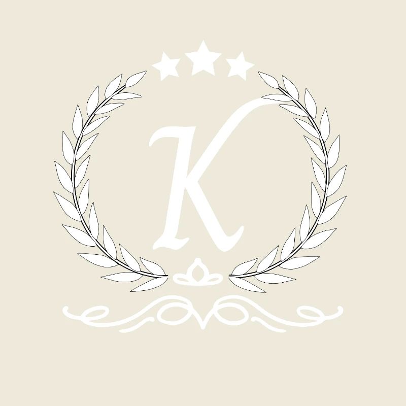 Buchstabe k Krone