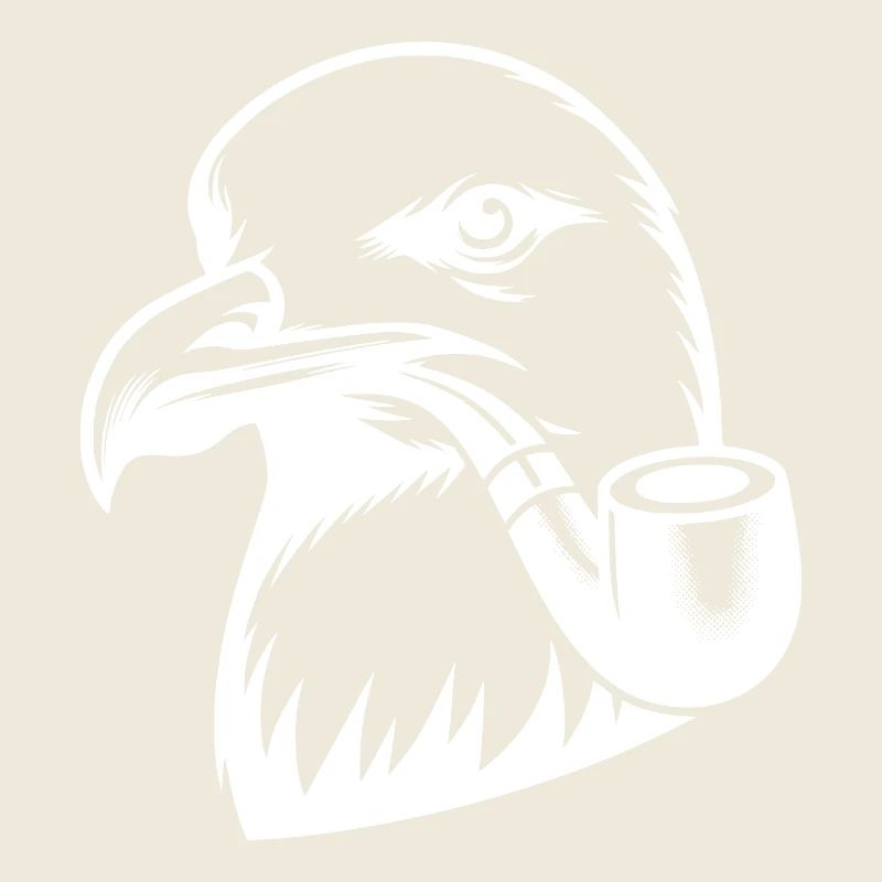 Seagull with Nordic nautical charisma