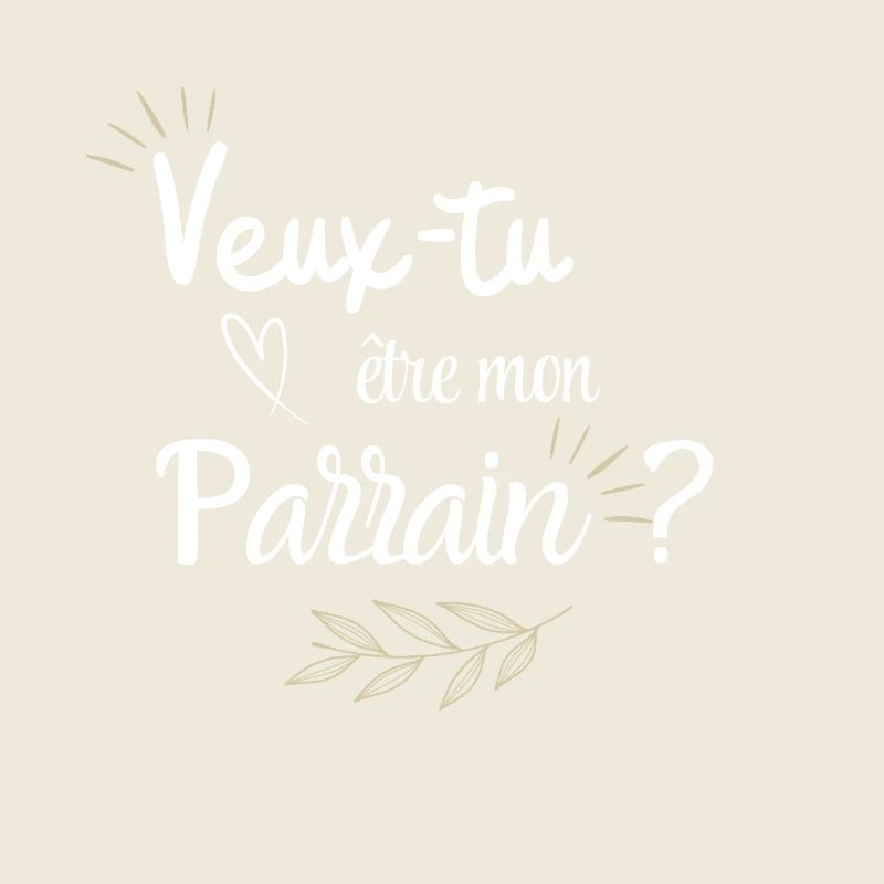 Veux tu être mon parrain