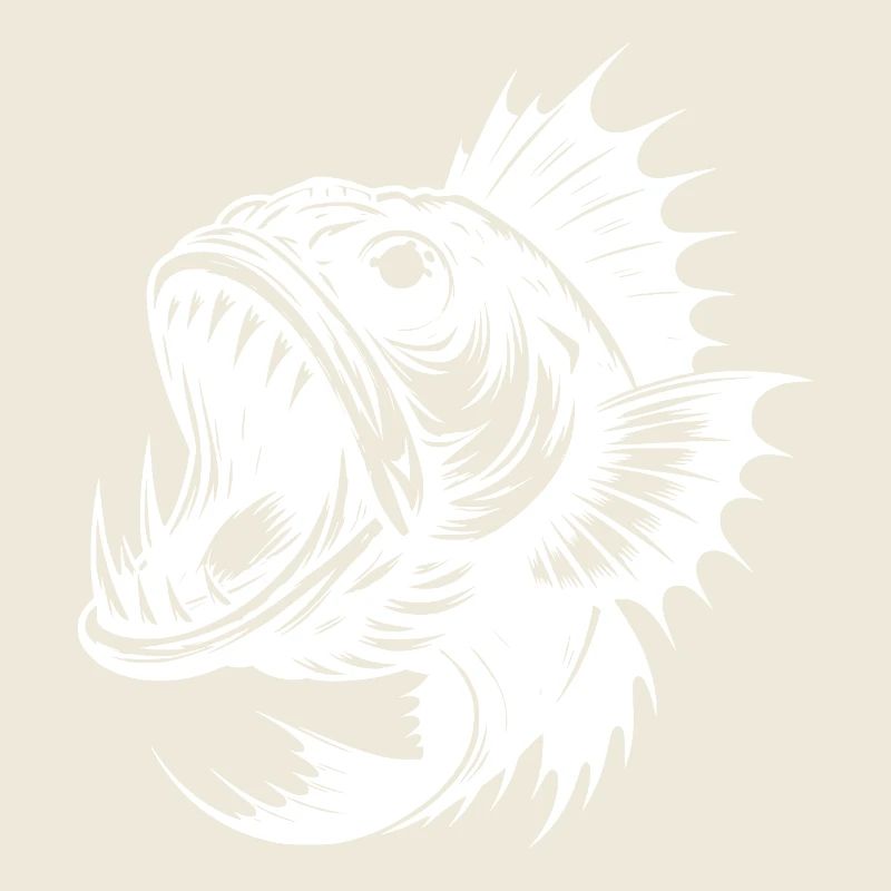 Nightmarish sea creature terrible teeth