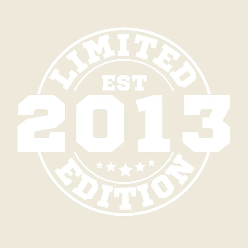 Limitierte Auflage 2013