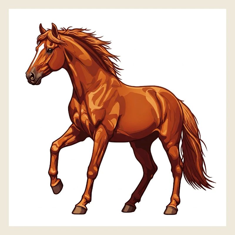 The horse: A noble animal