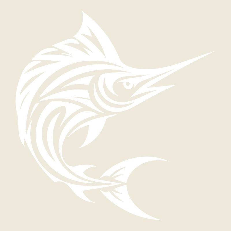 Schneller Schwertfisch - Eleganter Fächerfisch
