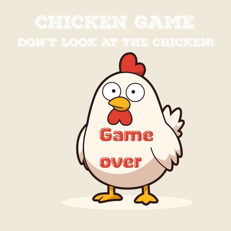 Chicken game white