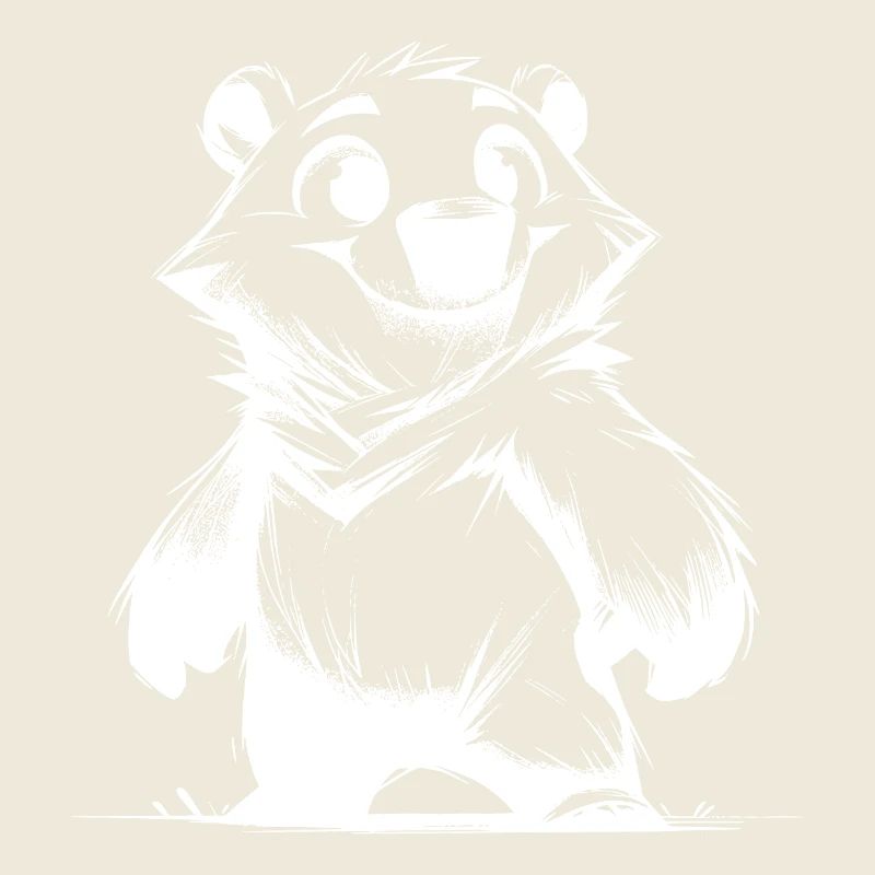 Little bear with big charisma to cuddle