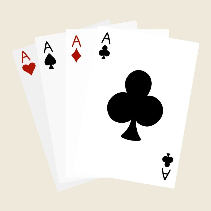 Ass-Spielkarten
