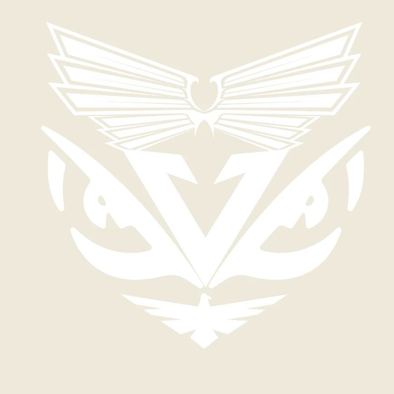 Abstrait Aigles Blanc