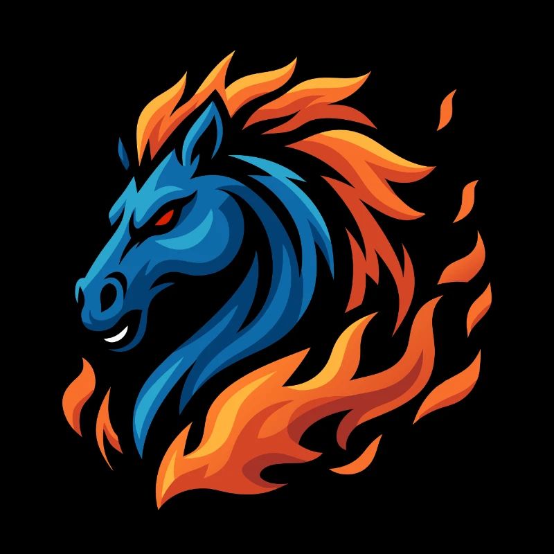 Cheval – Sabot de tonnerre | Mascotte du zodiaque urbain