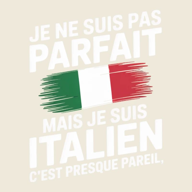 Ich bin nicht perfekt, aber italienisches Humor-Geschenk