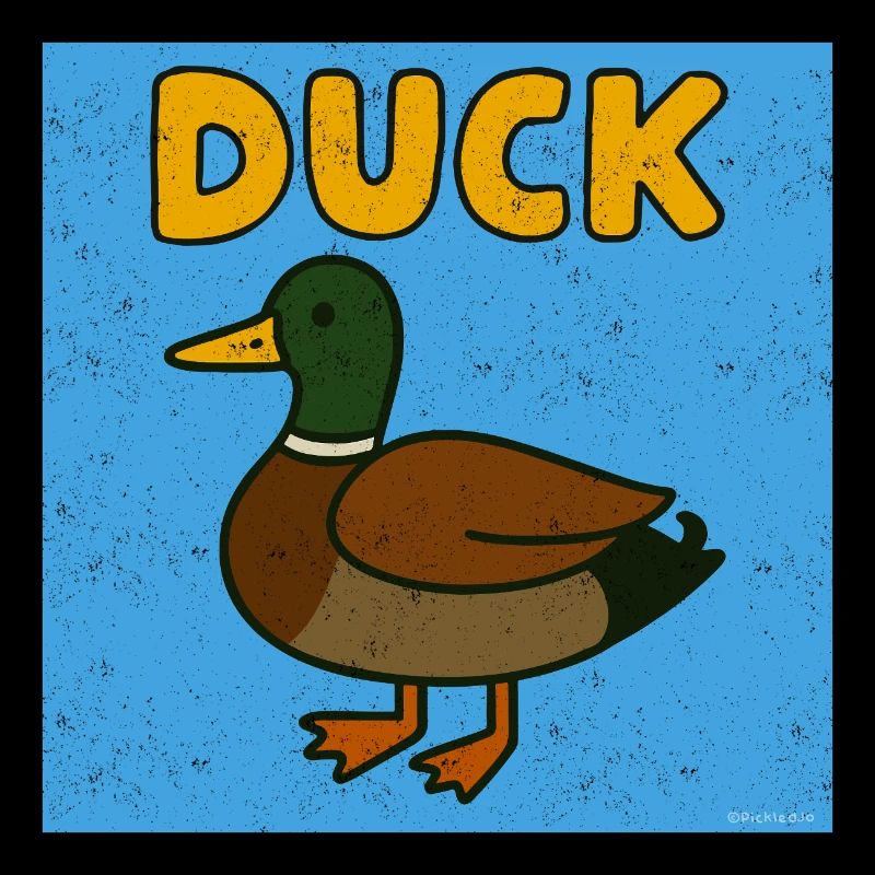 Mode charlatan activé - Weathered lookDuck Cartoon