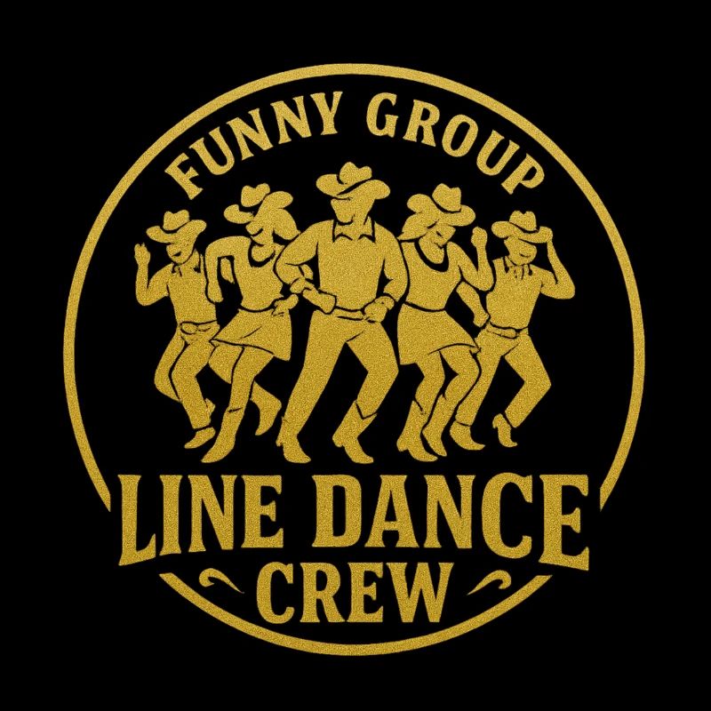 Crew de danse en ligne - Design - Tampon