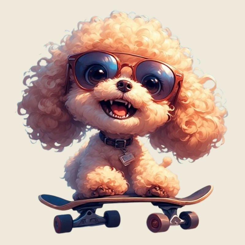 Jouet Caniche Power – Petit chien, grande attitude
