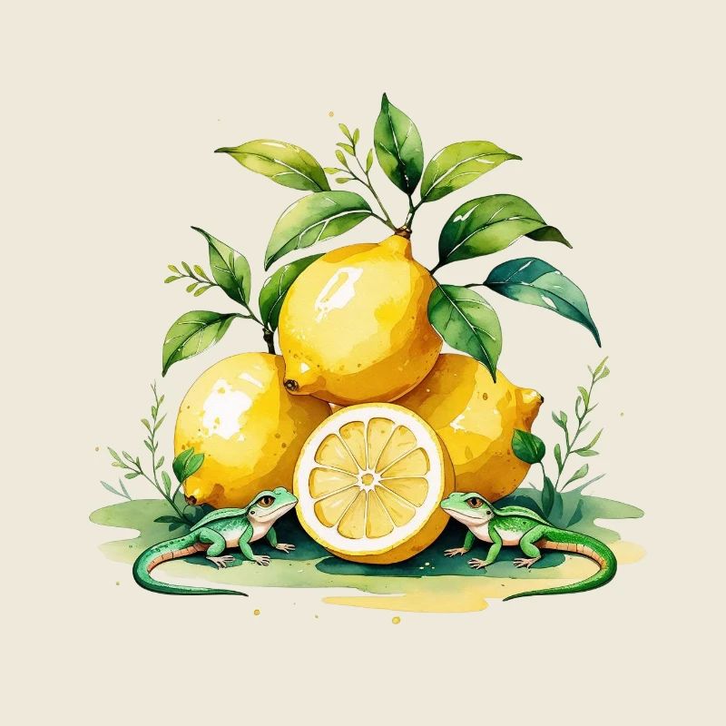 Lemons & Lizards - Fruit Meets Wilderness