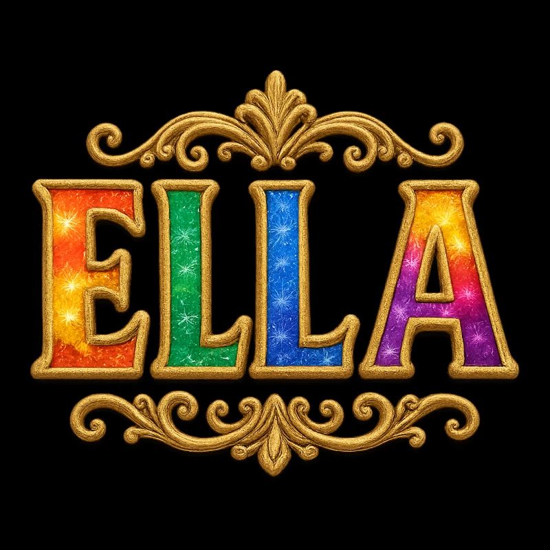 ELLA Glitter Gold Sequins