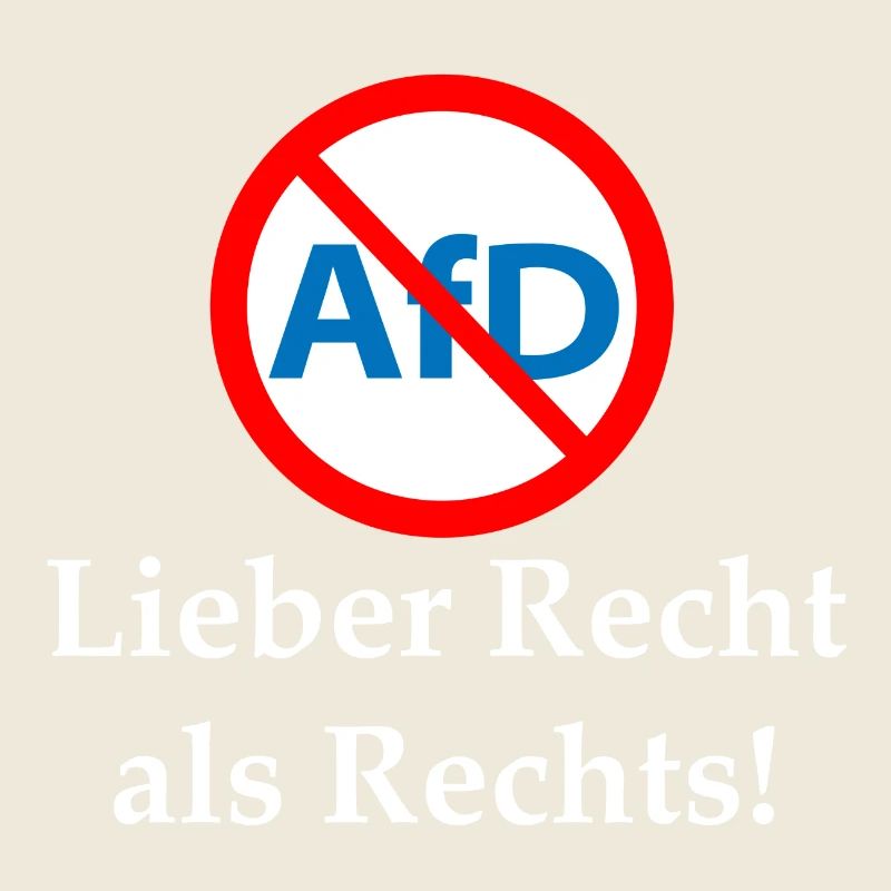 Gegen AfD! Recht statt Rechts