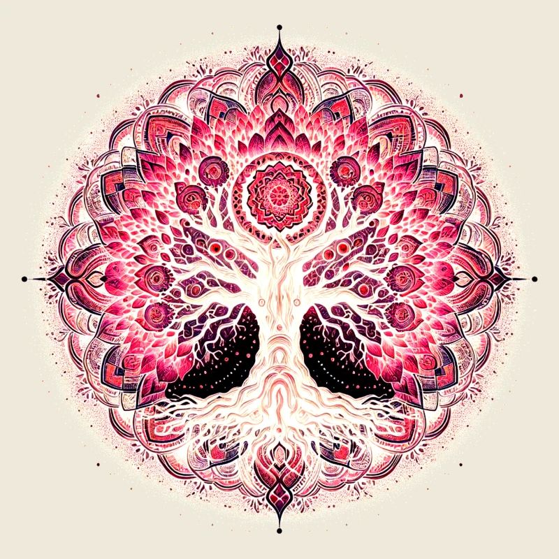 Mandala de l’arbre contemplatif