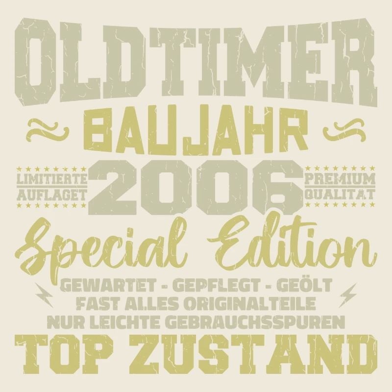 Vintage 2006 Born Retro Birthday Vintage