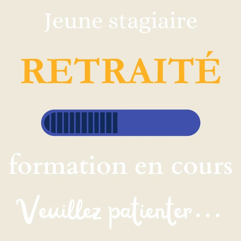 Jeune stagiaire retraité