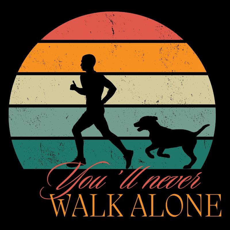 You´ll never walk alone - schwarz