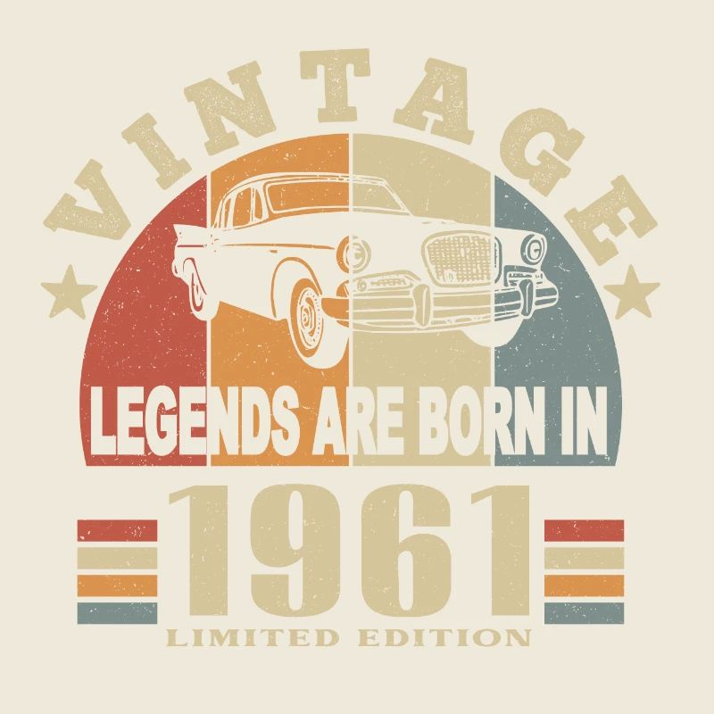 Vintage 1961 Legend Born