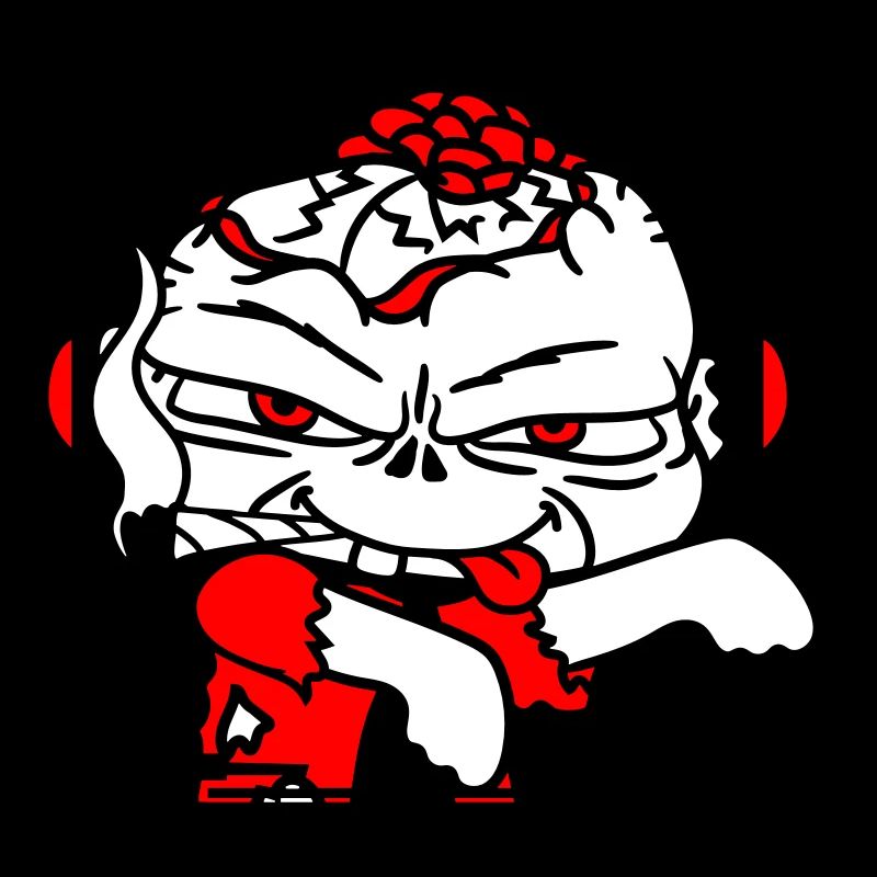 Zombie Monster DJ Horror Mixer Party Music