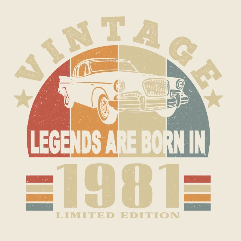 Vintage 1981 Legend Born