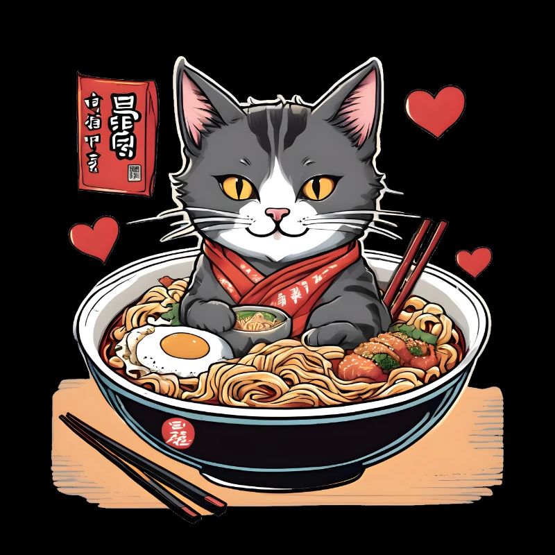 Miso Ramen Cat Lover