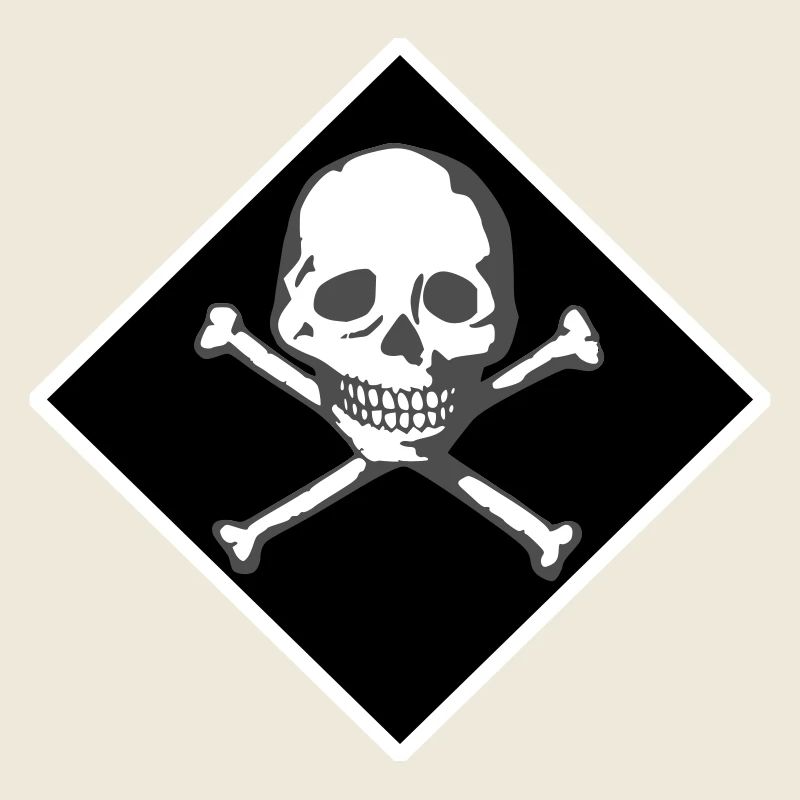 Schädel und Knochen