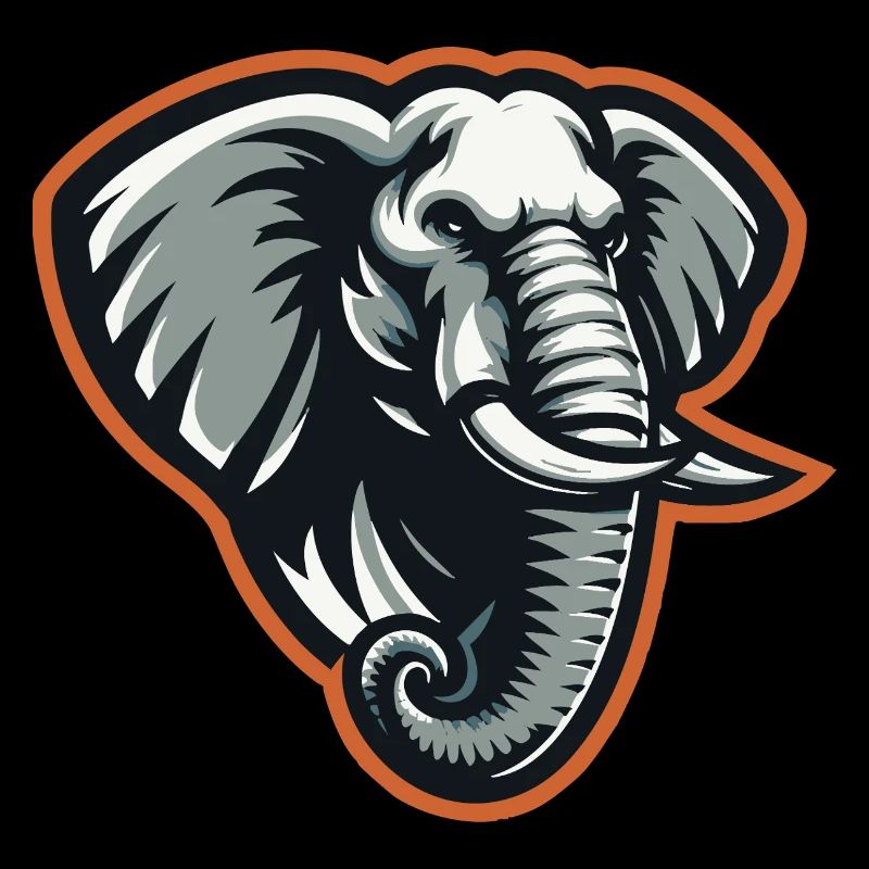 Elephant African majesty