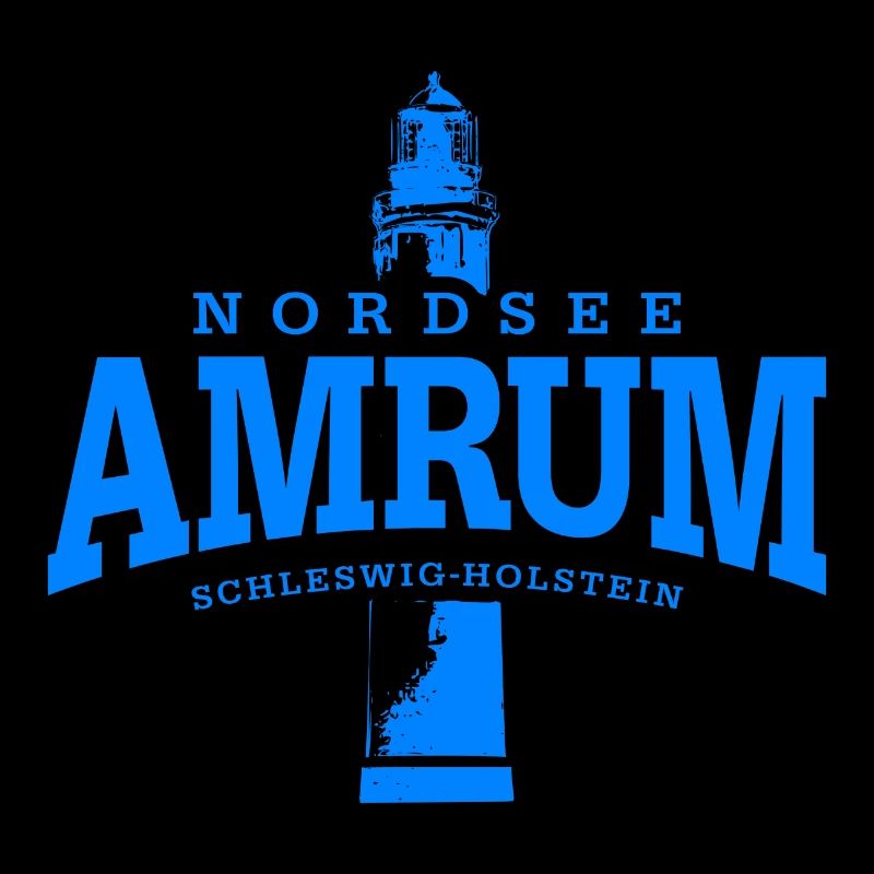 Amrum Nordsee ( blau )