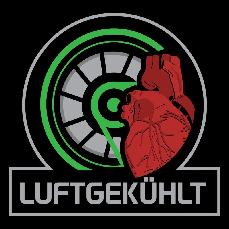 Luftgekühlt Herz