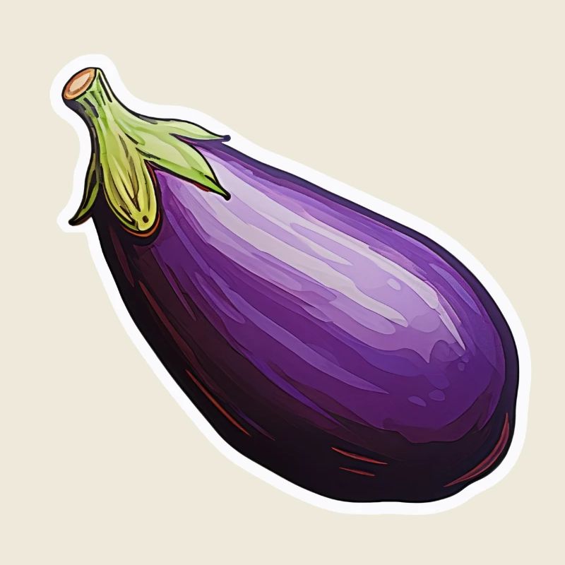 Aubergine violet