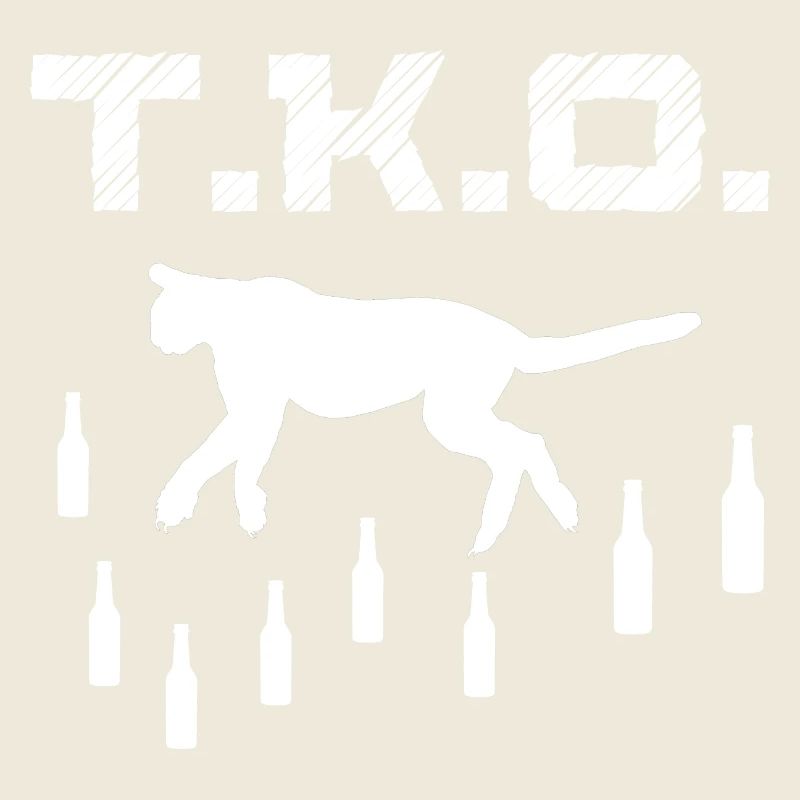 T.K.O. Drunken Predator Blackout Coma Blanc