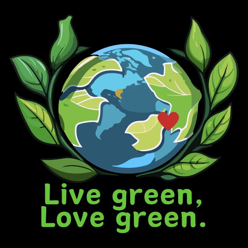 Vivez vert, aimez le vert.