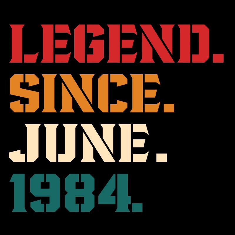 Legende seit Juni 1984