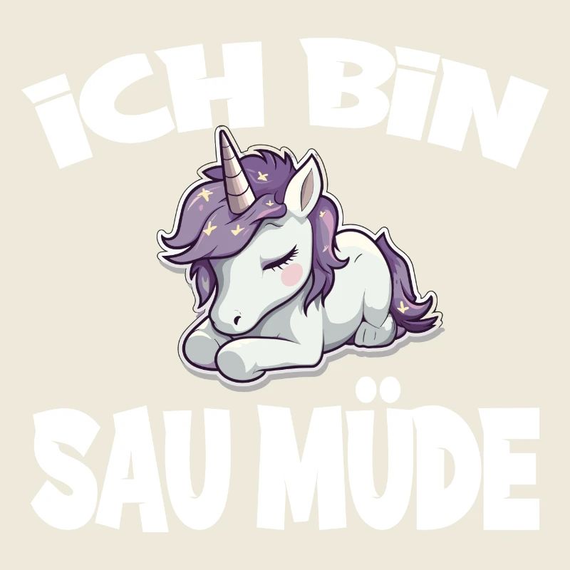Ich Bin Sau Müde Einhorn