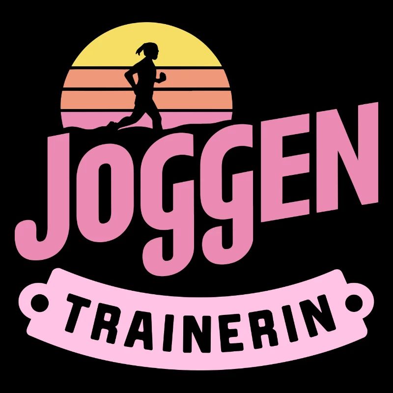 Jogging-Trainerin Inspiration Motivation Lauf
